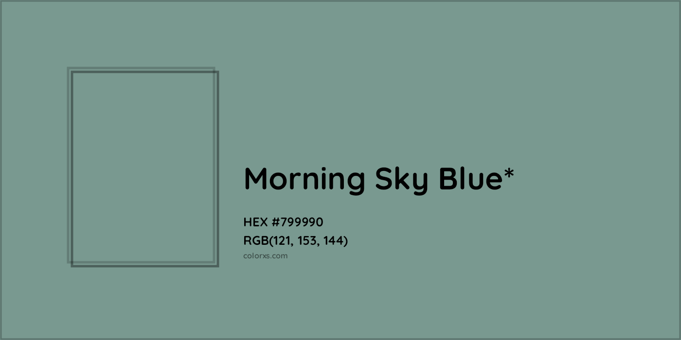 HEX #799990 Color Name, Color Code, Palettes, Similar Paints, Images