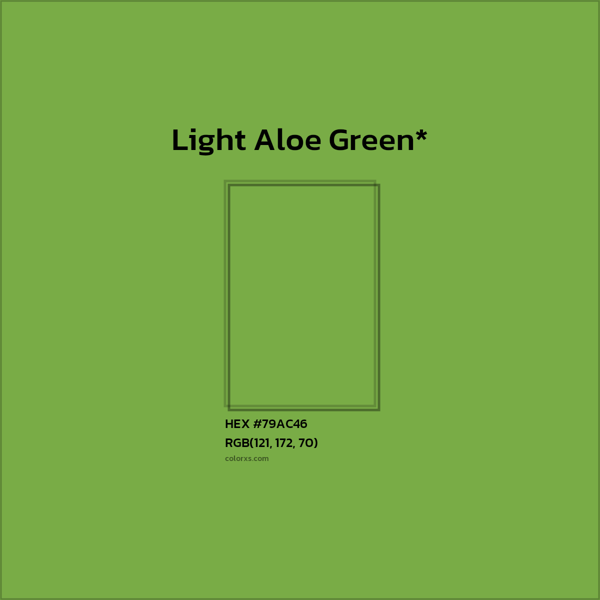 HEX #79AC46 Color Name, Color Code, Palettes, Similar Paints, Images