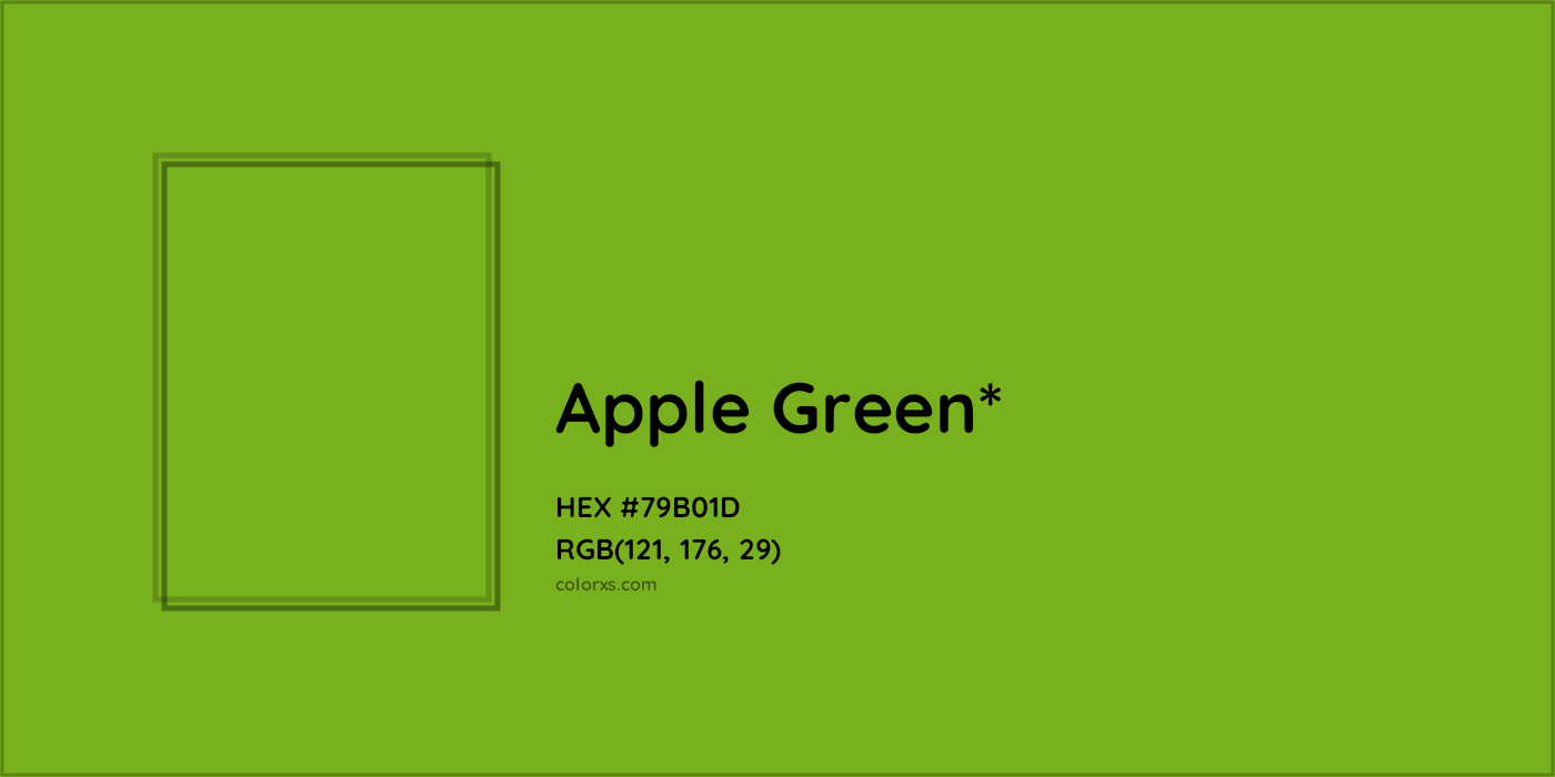 HEX #79B01D Color Name, Color Code, Palettes, Similar Paints, Images