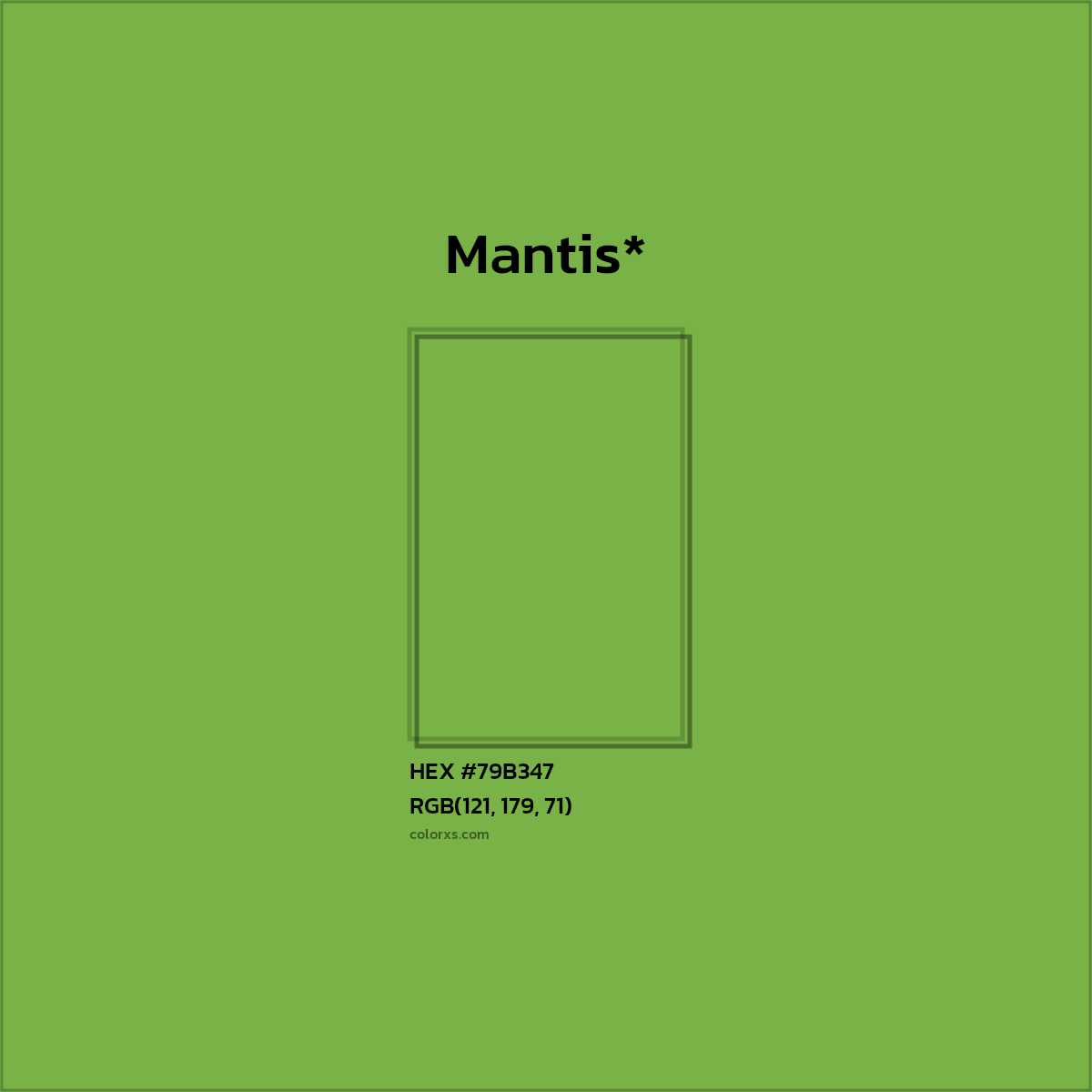 HEX #79B347 Color Name, Color Code, Palettes, Similar Paints, Images