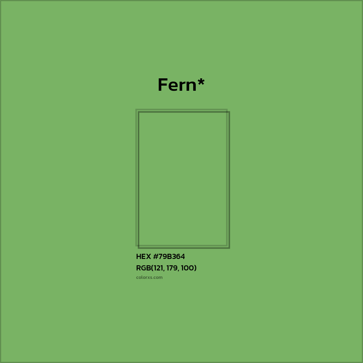 HEX #79B364 Color Name, Color Code, Palettes, Similar Paints, Images