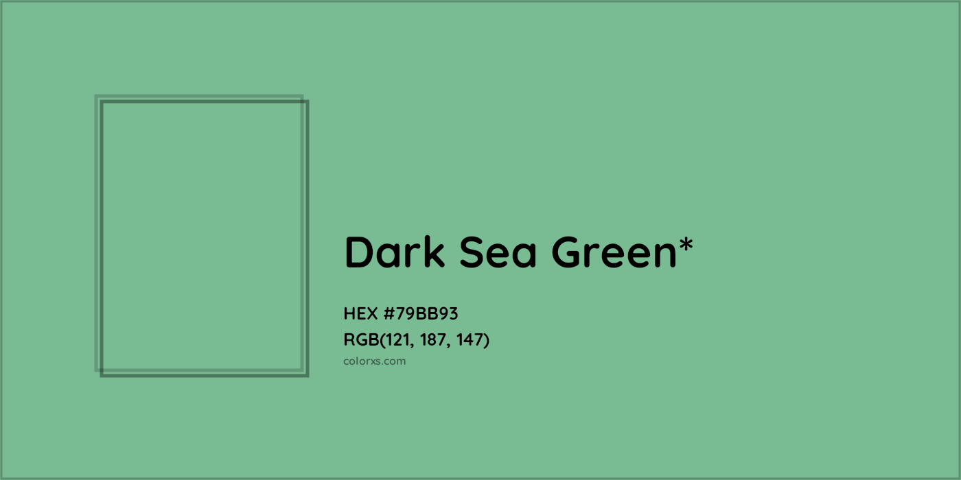 HEX #79BB93 Color Name, Color Code, Palettes, Similar Paints, Images