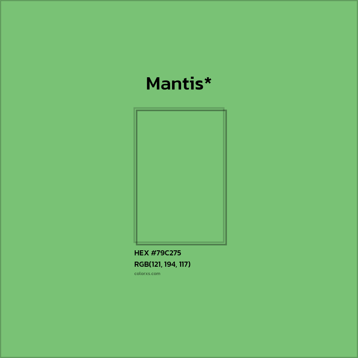 HEX #79C275 Color Name, Color Code, Palettes, Similar Paints, Images