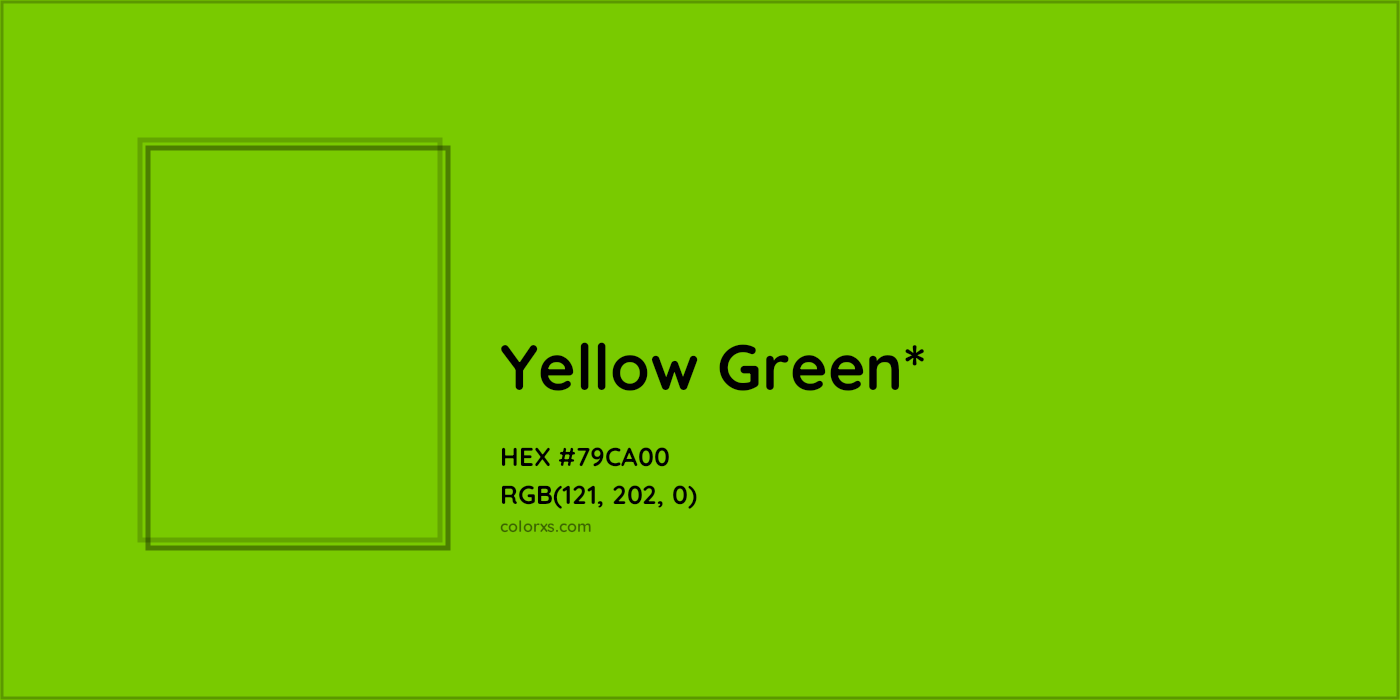 HEX #79CA00 Color Name, Color Code, Palettes, Similar Paints, Images