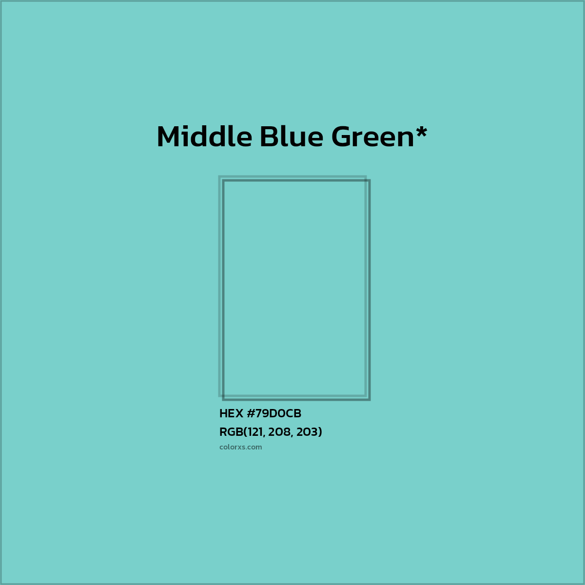 HEX #79D0CB Color Name, Color Code, Palettes, Similar Paints, Images