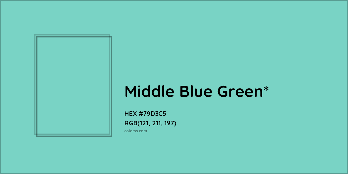 HEX #79D3C5 Color Name, Color Code, Palettes, Similar Paints, Images