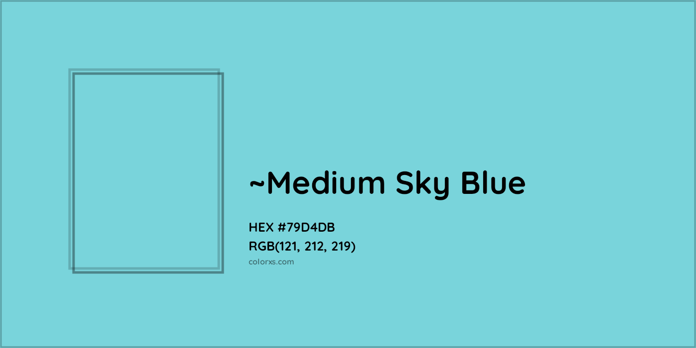 HEX #79D4DB Color Name, Color Code, Palettes, Similar Paints, Images