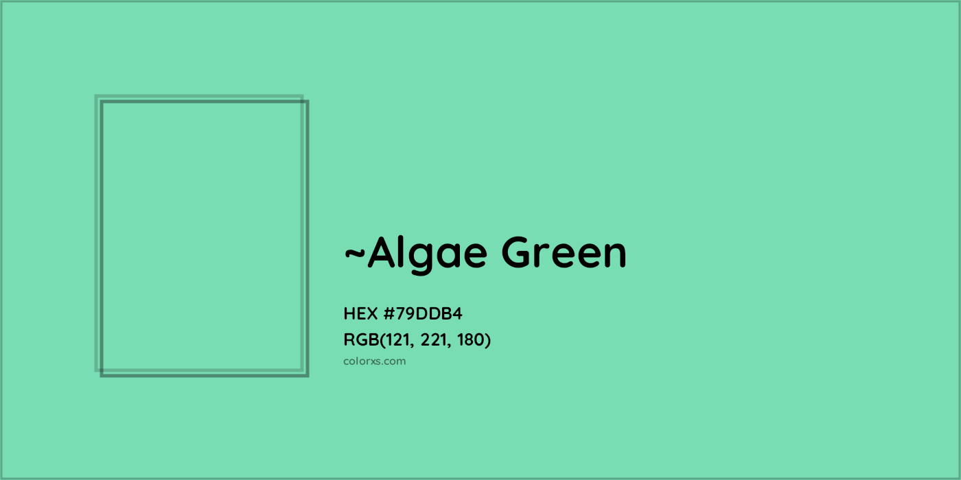 HEX #79DDB4 Color Name, Color Code, Palettes, Similar Paints, Images