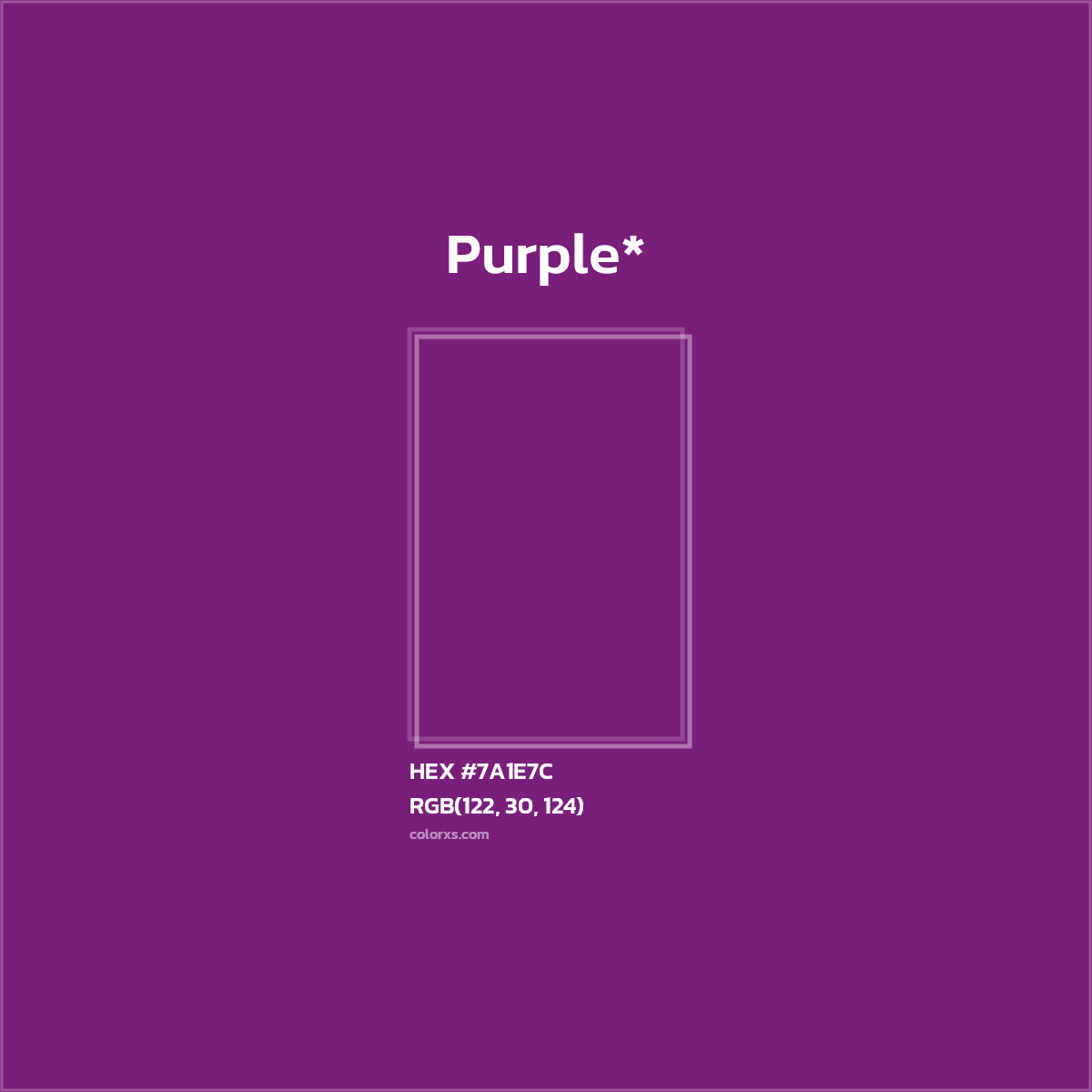 HEX #7A1E7C Color Name, Color Code, Palettes, Similar Paints, Images