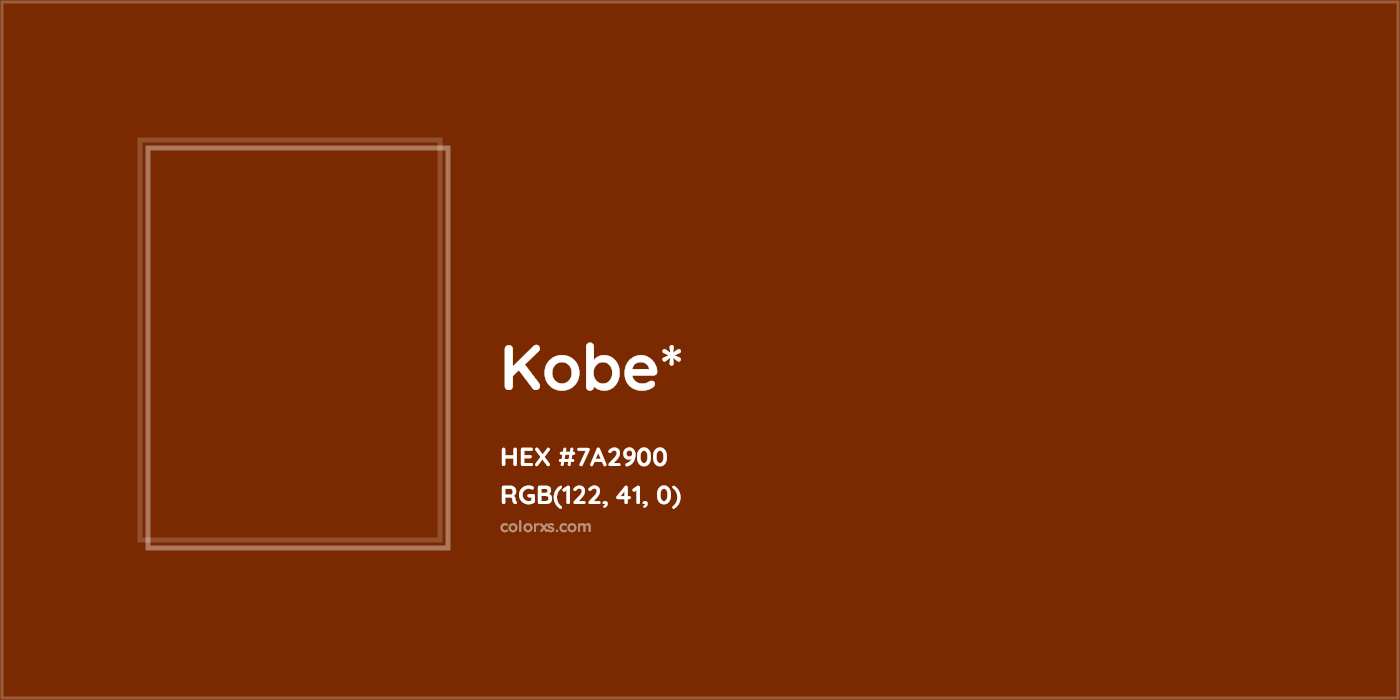 HEX #7A2900 Color Name, Color Code, Palettes, Similar Paints, Images