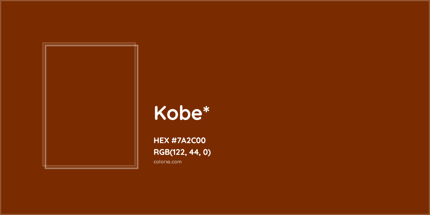 HEX #7A2C00 Color Name, Color Code, Palettes, Similar Paints, Images