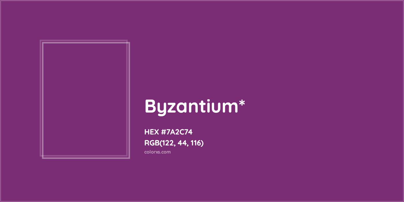 HEX #7A2C74 Color Name, Color Code, Palettes, Similar Paints, Images