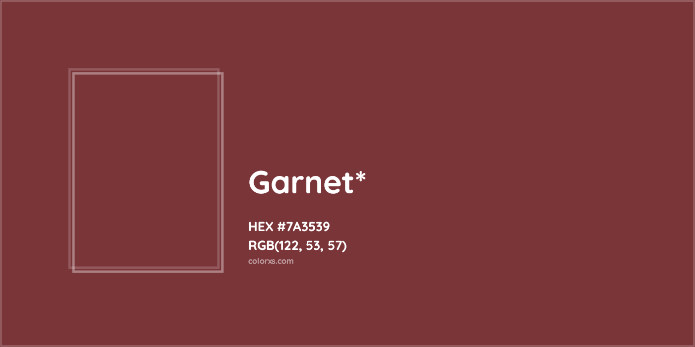 HEX #7A3539 Color Name, Color Code, Palettes, Similar Paints, Images