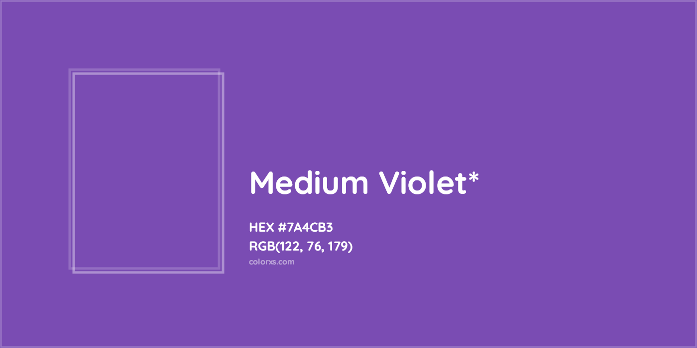 HEX #7A4CB3 Color Name, Color Code, Palettes, Similar Paints, Images