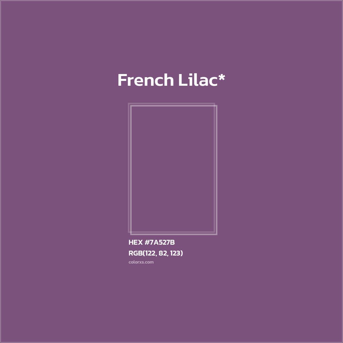 HEX #7A527B Color Name, Color Code, Palettes, Similar Paints, Images