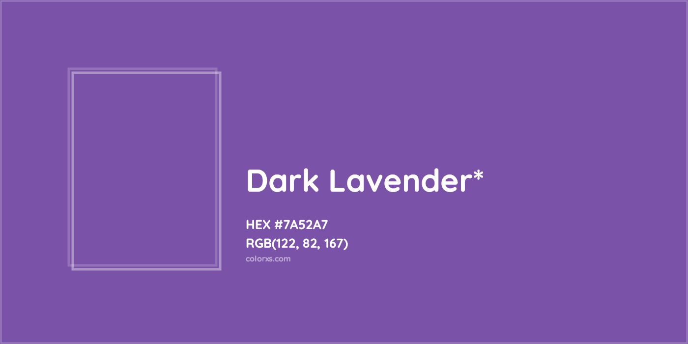 HEX #7A52A7 Color Name, Color Code, Palettes, Similar Paints, Images