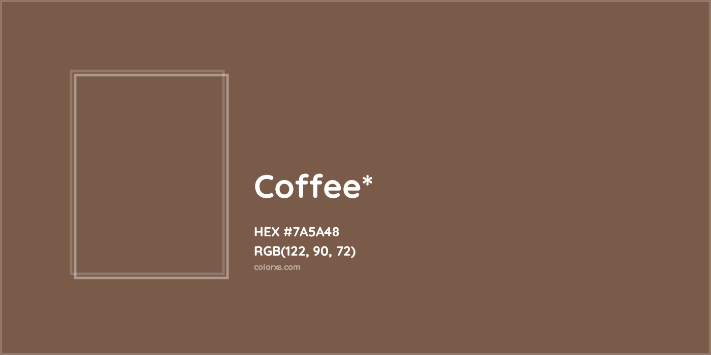 HEX #7A5A48 Color Name, Color Code, Palettes, Similar Paints, Images