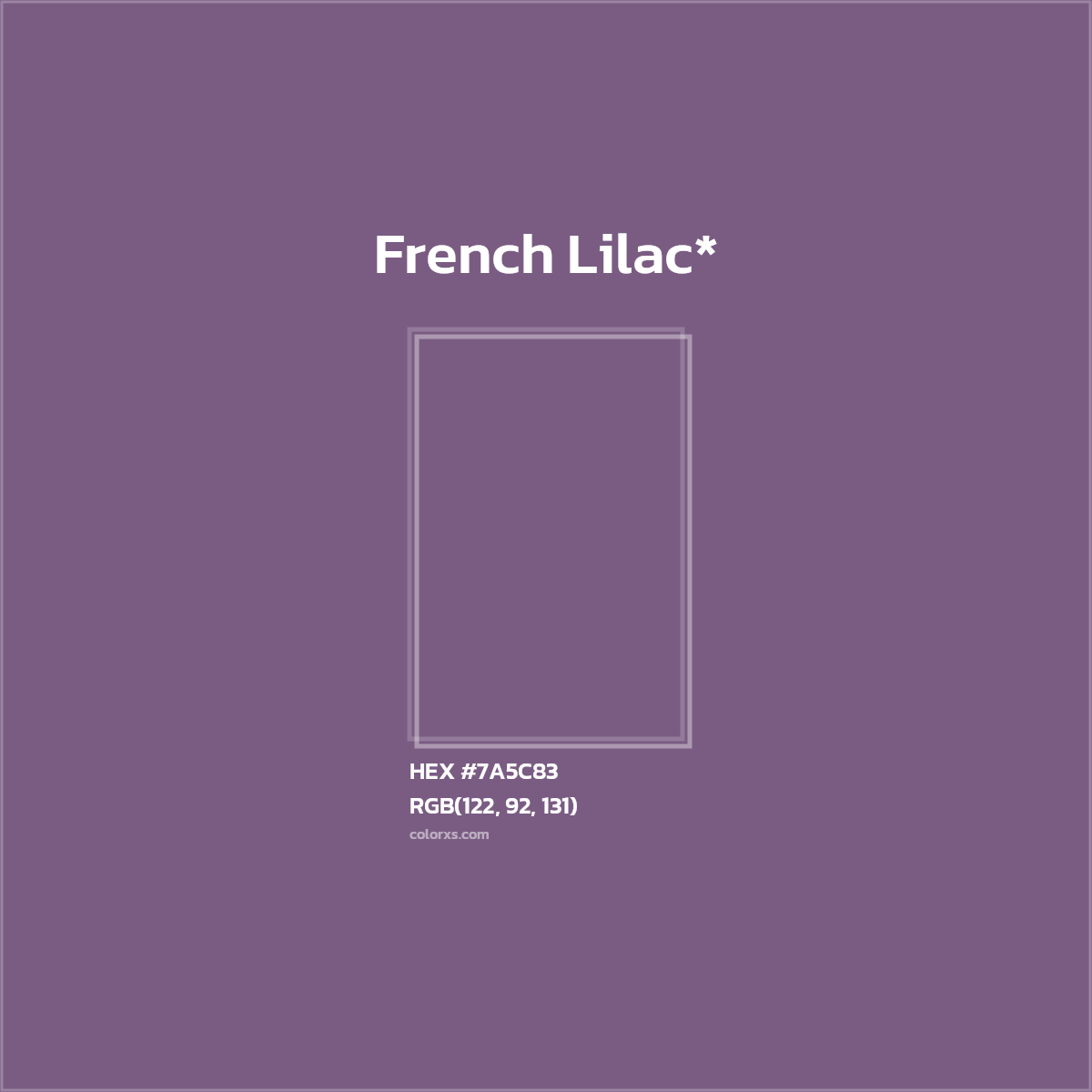 HEX #7A5C83 Color Name, Color Code, Palettes, Similar Paints, Images