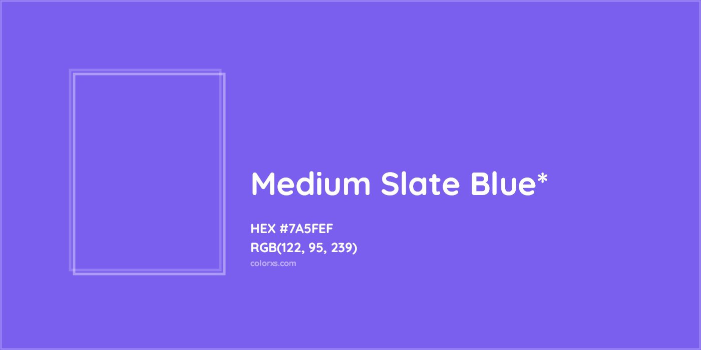 HEX #7A5FEF Color Name, Color Code, Palettes, Similar Paints, Images