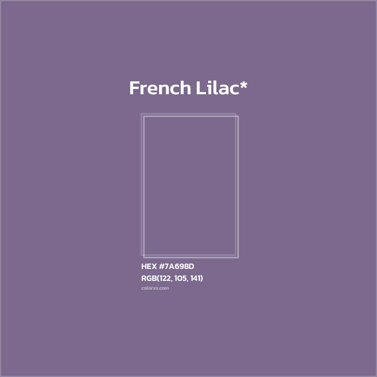 HEX #7A698D Color Name, Color Code, Palettes, Similar Paints, Images