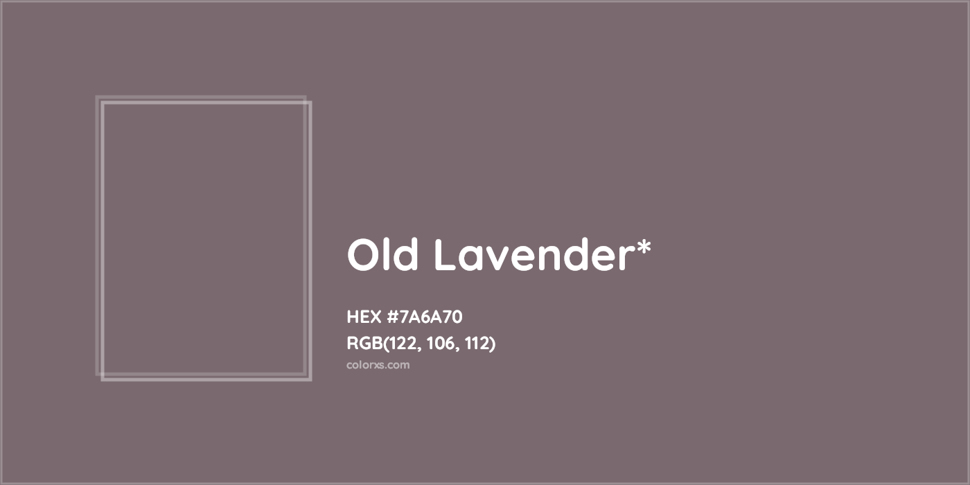 HEX #7A6A70 Color Name, Color Code, Palettes, Similar Paints, Images
