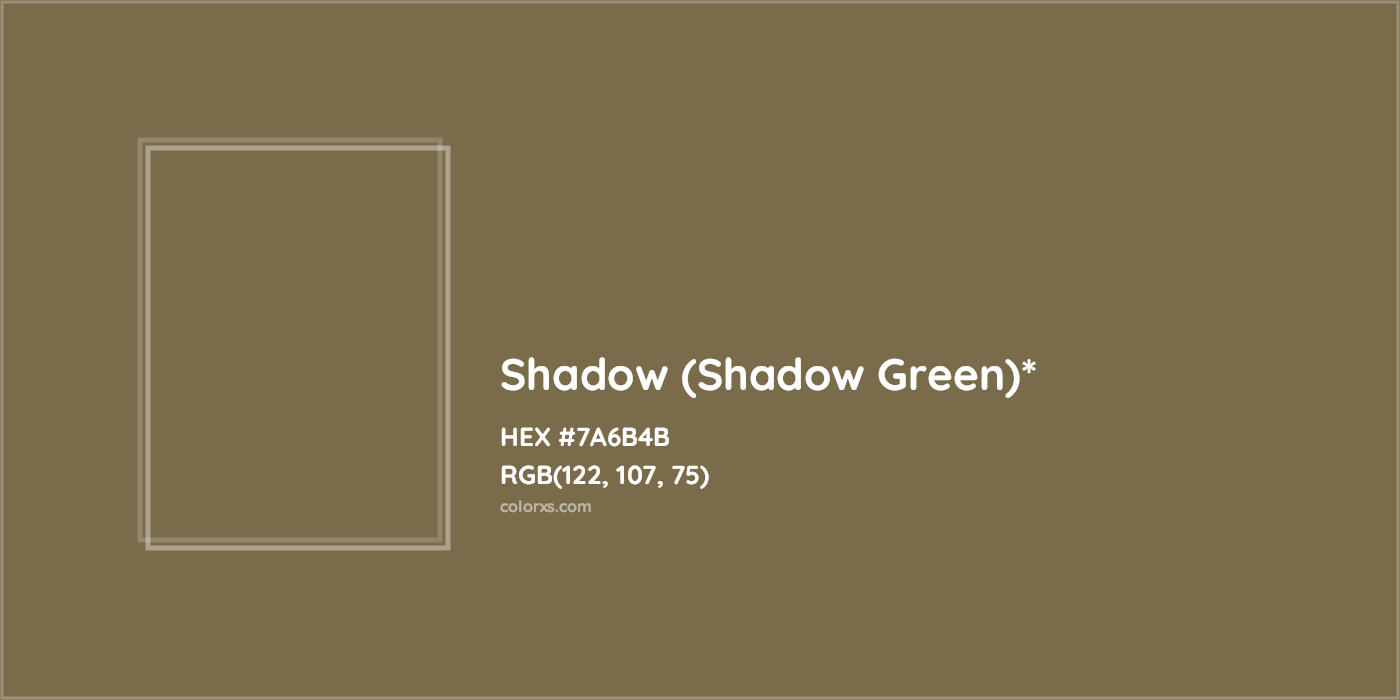 HEX #7A6B4B Color Name, Color Code, Palettes, Similar Paints, Images