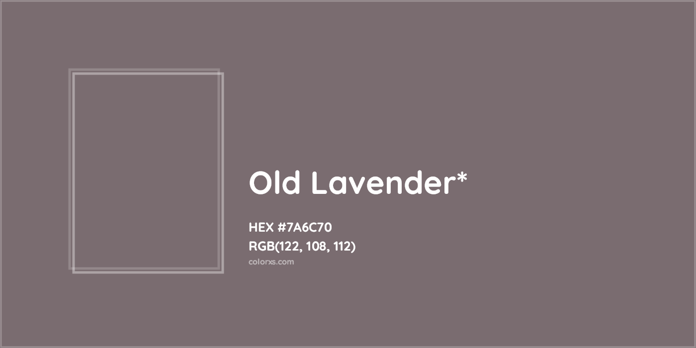 HEX #7A6C70 Color Name, Color Code, Palettes, Similar Paints, Images