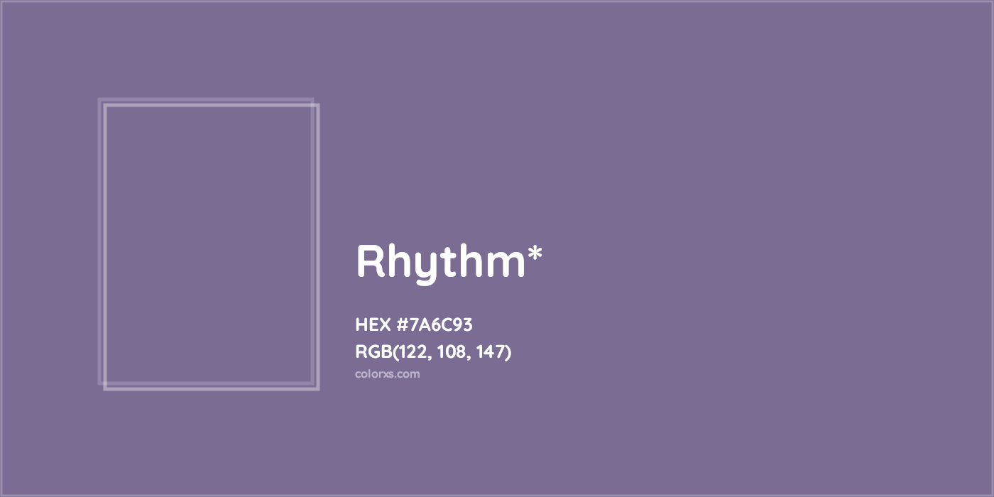 HEX #7A6C93 Color Name, Color Code, Palettes, Similar Paints, Images