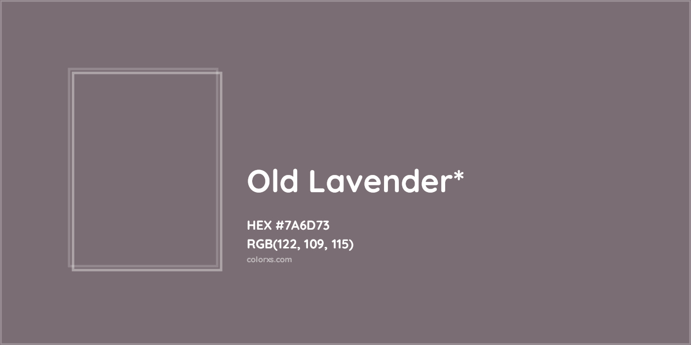 HEX #7A6D73 Color Name, Color Code, Palettes, Similar Paints, Images