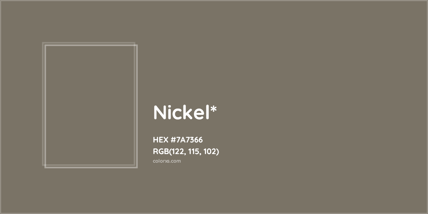 HEX #7A7366 Color Name, Color Code, Palettes, Similar Paints, Images
