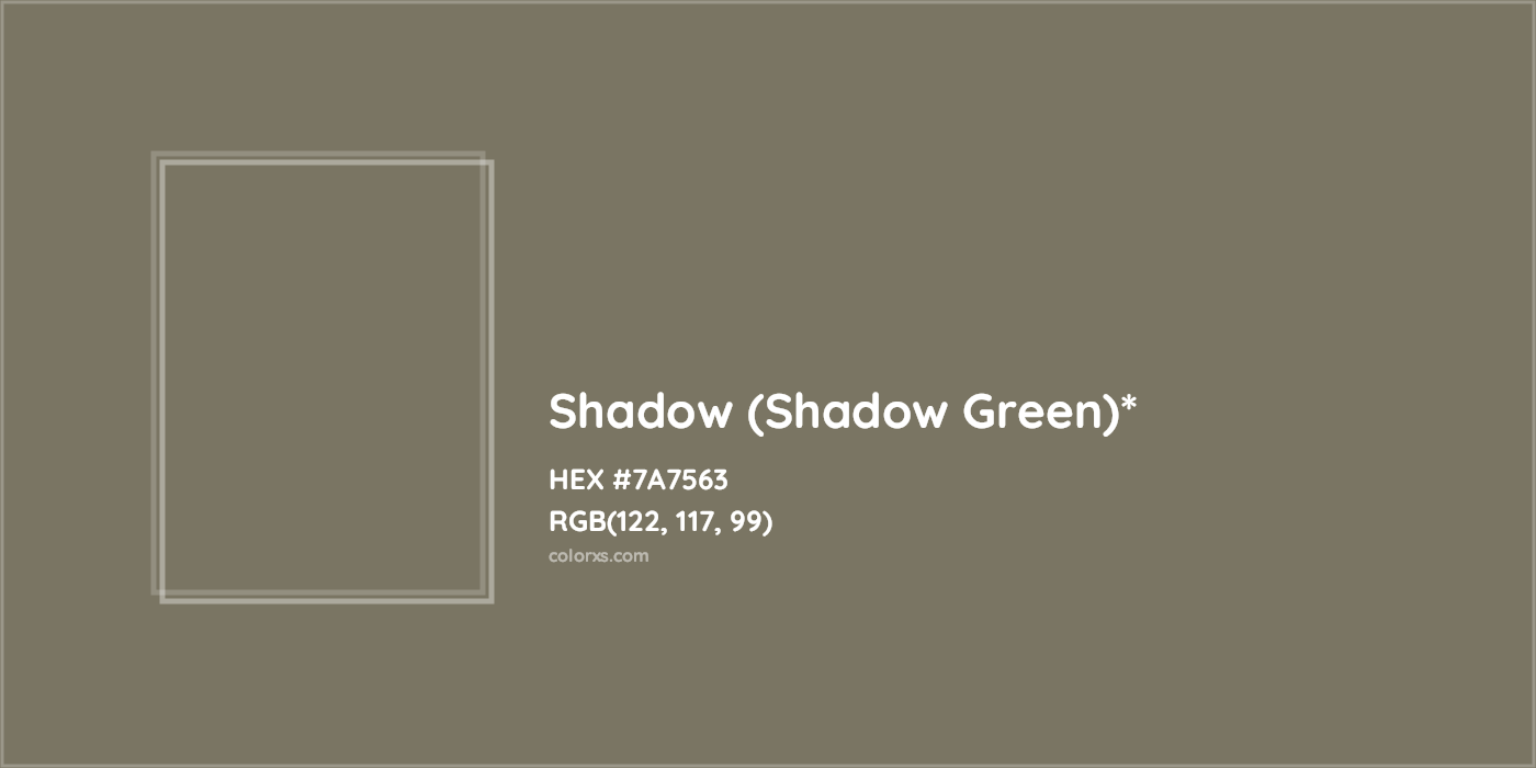 HEX #7A7563 Color Name, Color Code, Palettes, Similar Paints, Images