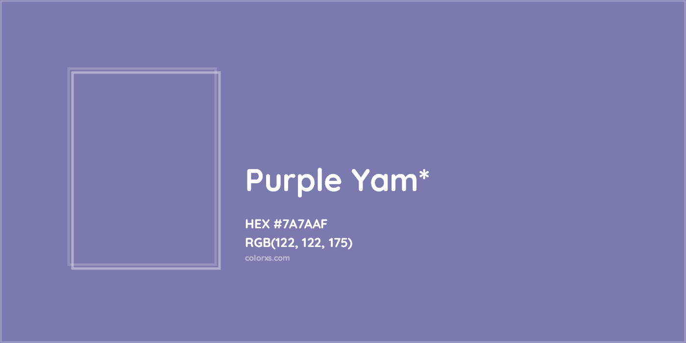 HEX #7A7AAF Color Name, Color Code, Palettes, Similar Paints, Images