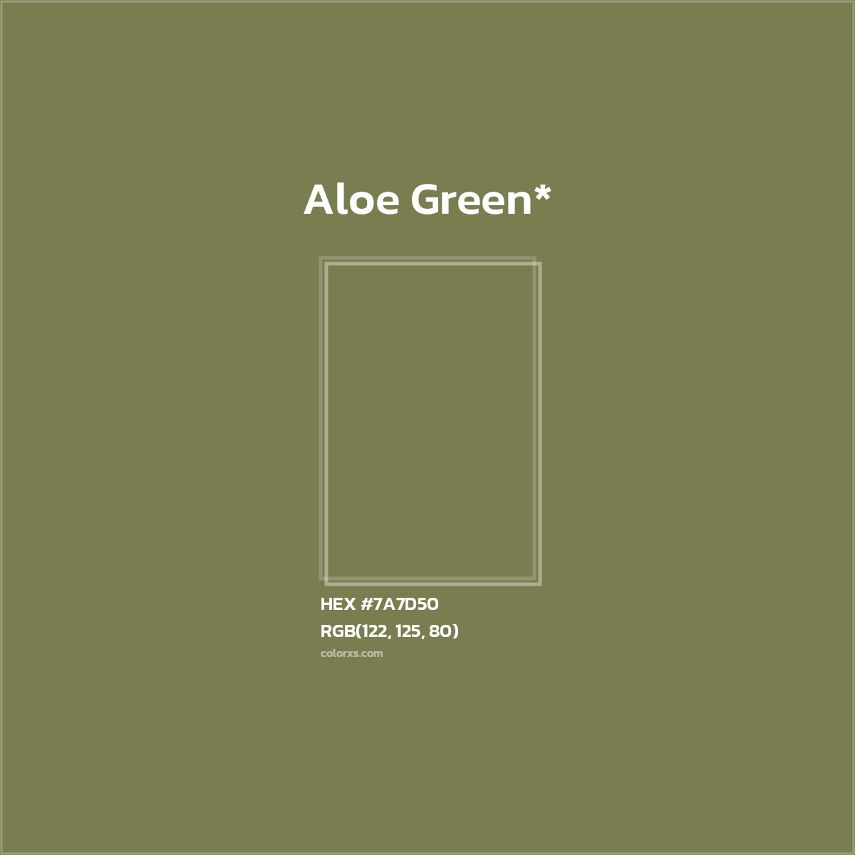 HEX #7A7D50 Color Name, Color Code, Palettes, Similar Paints, Images