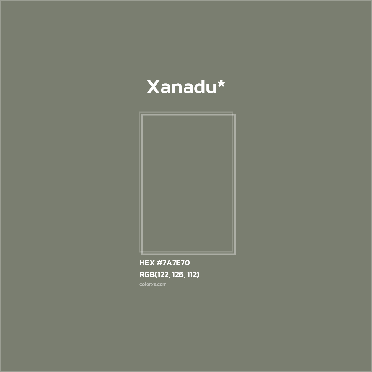 HEX #7A7E70 Color Name, Color Code, Palettes, Similar Paints, Images