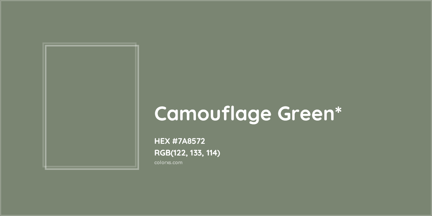 HEX #7A8572 Color Name, Color Code, Palettes, Similar Paints, Images