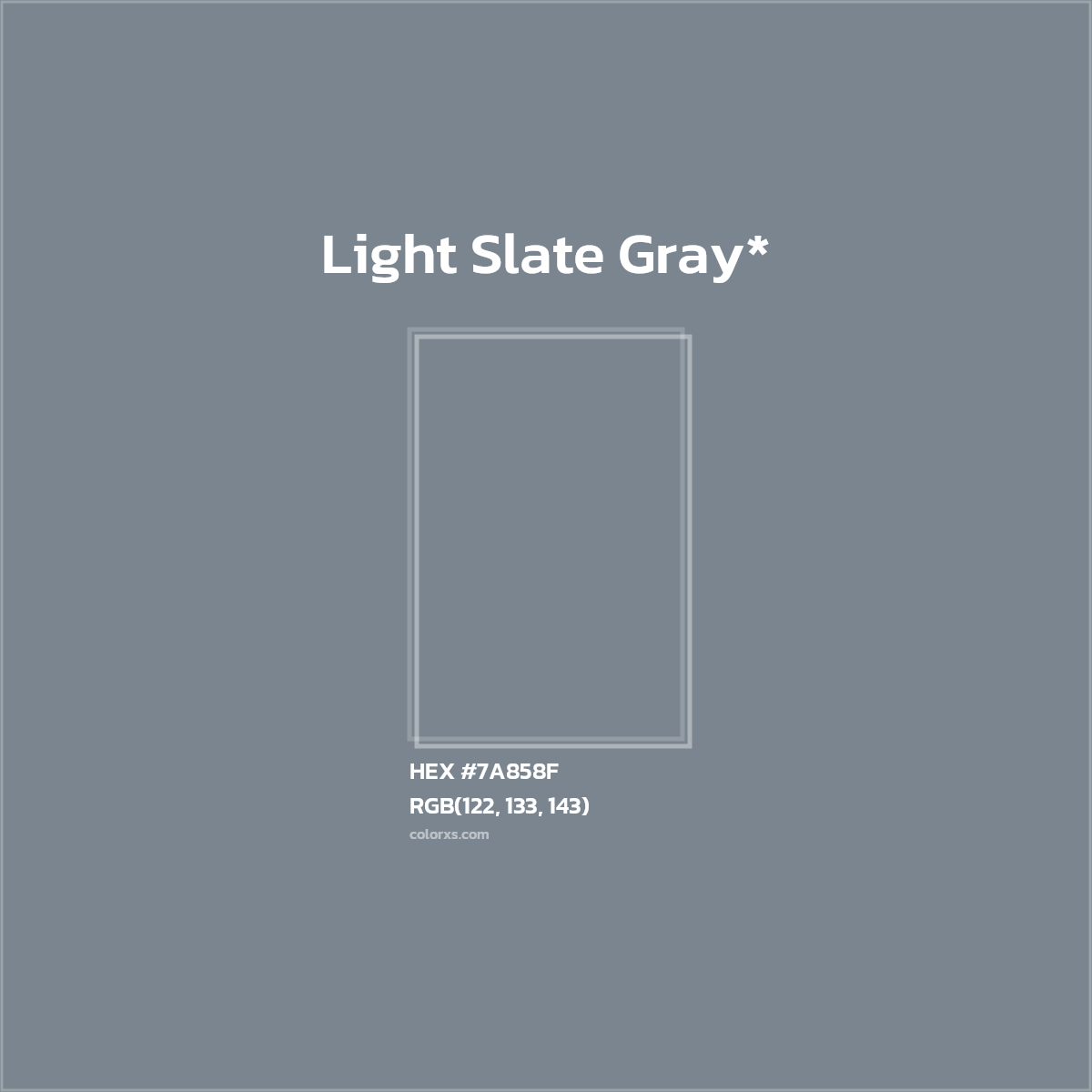 HEX #7A858F Color Name, Color Code, Palettes, Similar Paints, Images