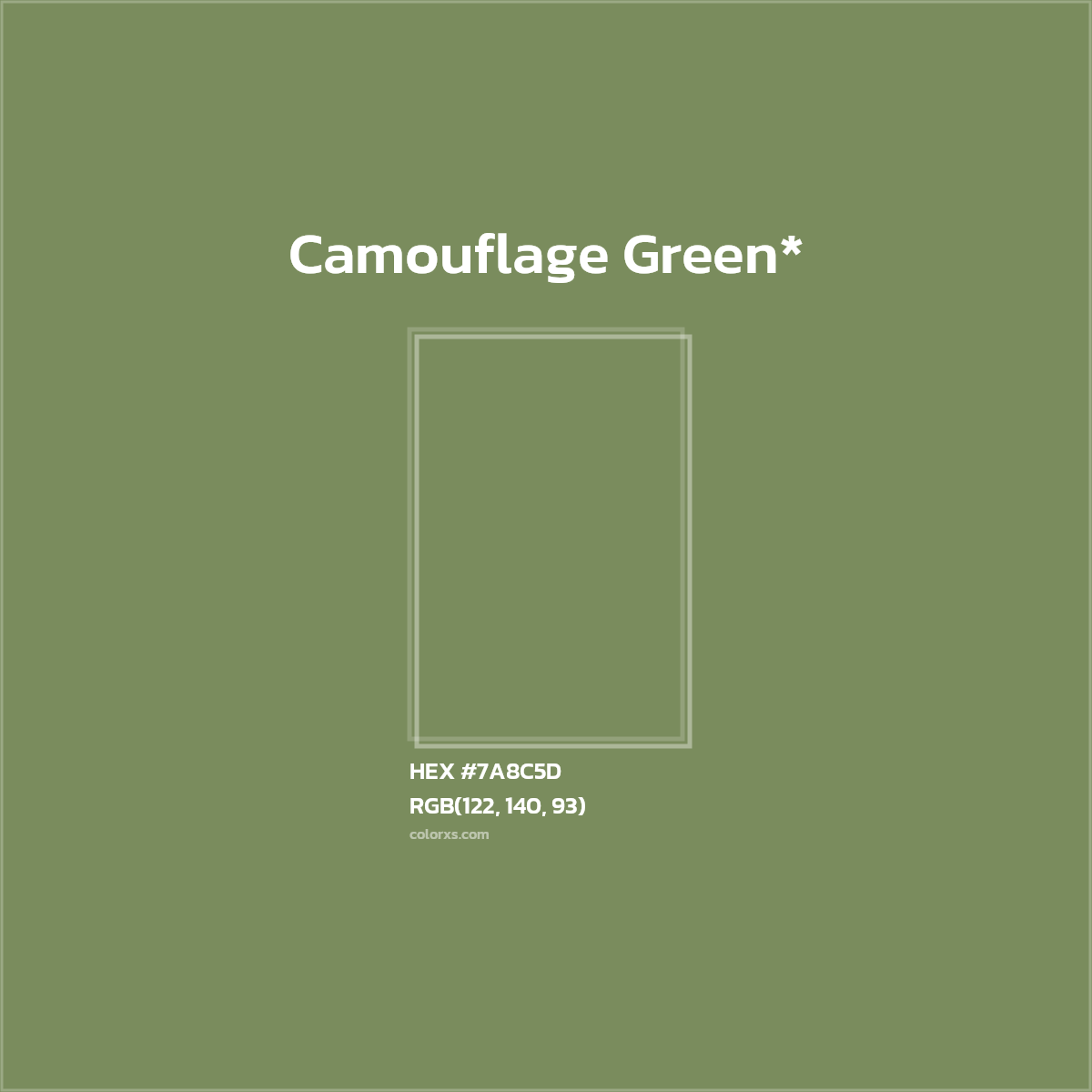 HEX #7A8C5D Color Name, Color Code, Palettes, Similar Paints, Images