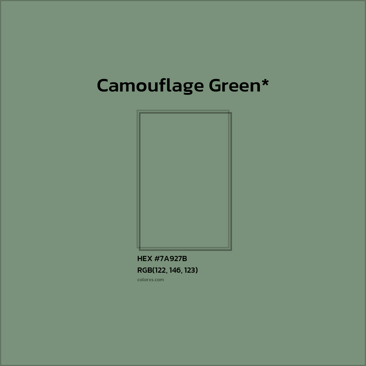 HEX #7A927B Color Name, Color Code, Palettes, Similar Paints, Images