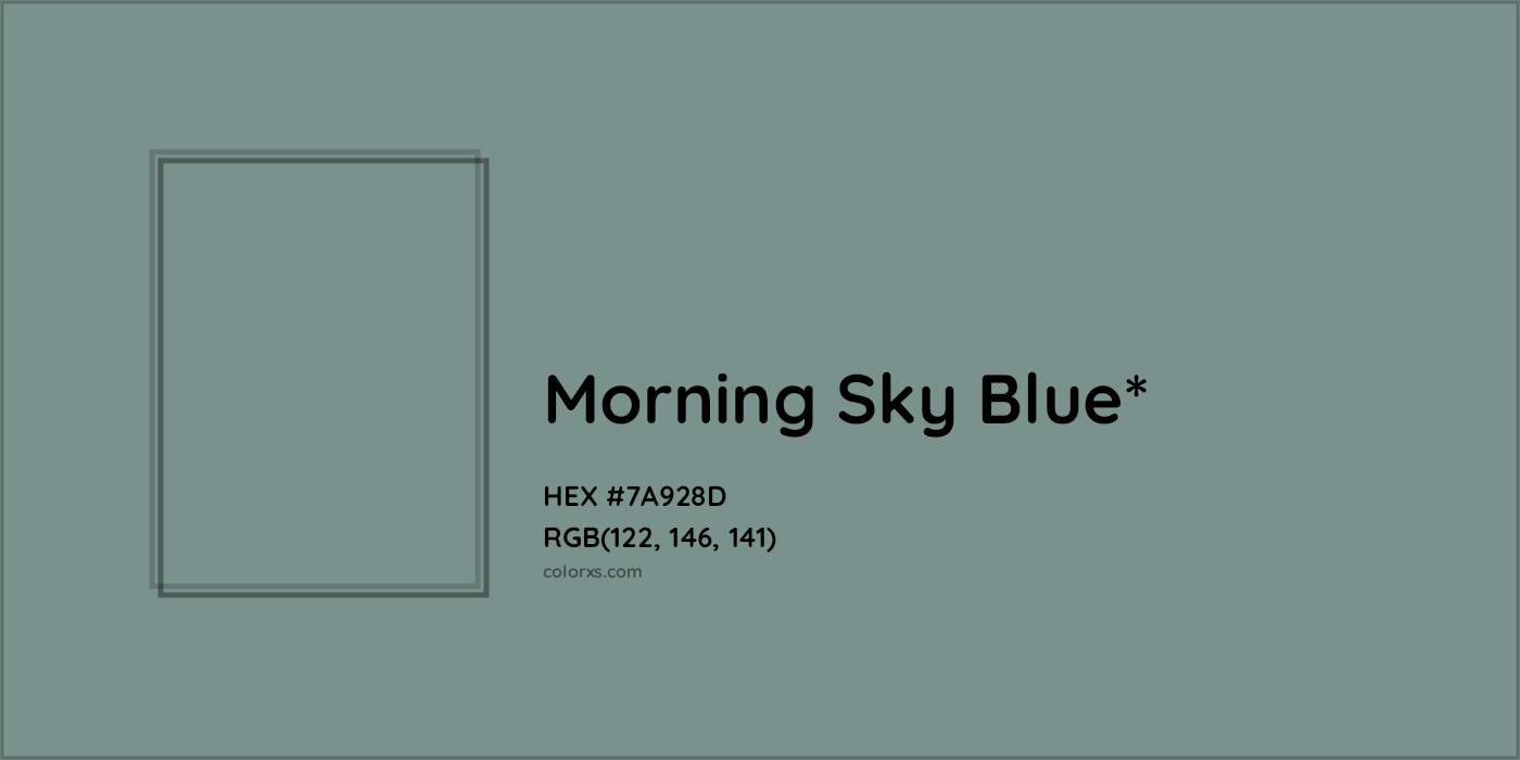 HEX #7A928D Color Name, Color Code, Palettes, Similar Paints, Images