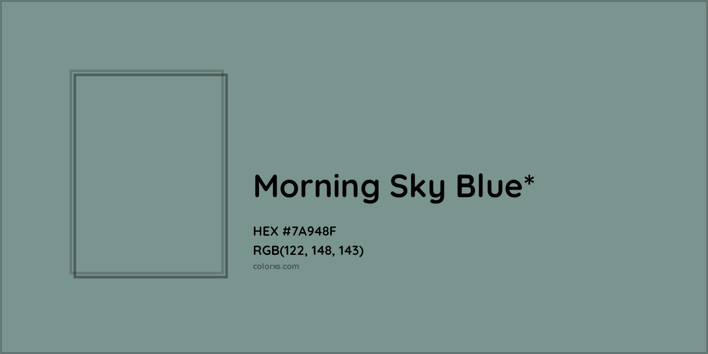 HEX #7A948F Color Name, Color Code, Palettes, Similar Paints, Images