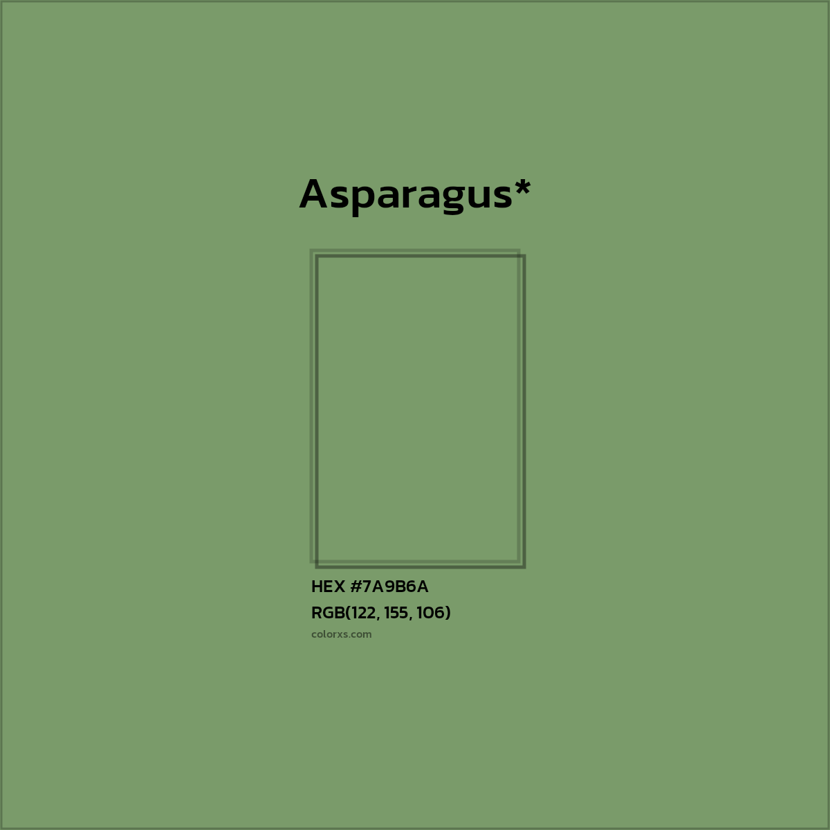 HEX #7A9B6A Color Name, Color Code, Palettes, Similar Paints, Images