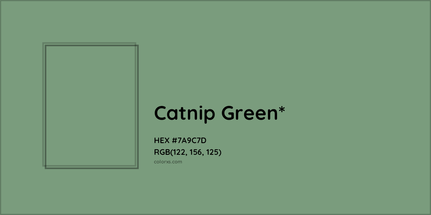 HEX #7A9C7D Color Name, Color Code, Palettes, Similar Paints, Images