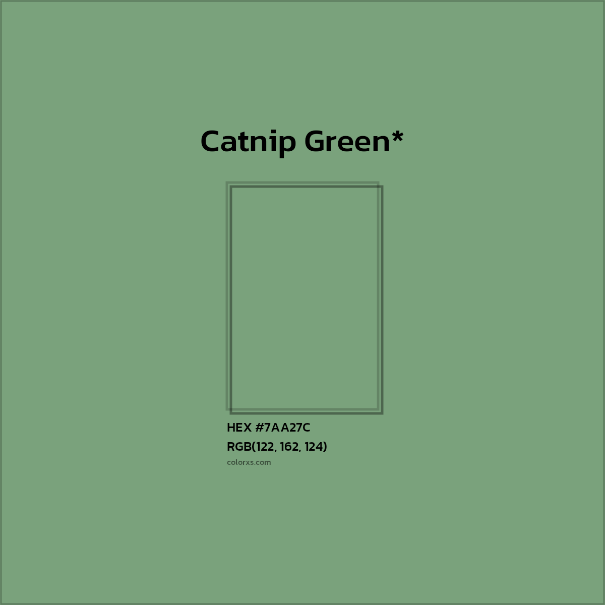 HEX #7AA27C Color Name, Color Code, Palettes, Similar Paints, Images