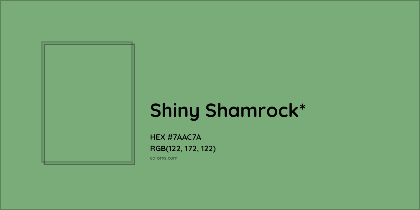 HEX #7AAC7A Color Name, Color Code, Palettes, Similar Paints, Images