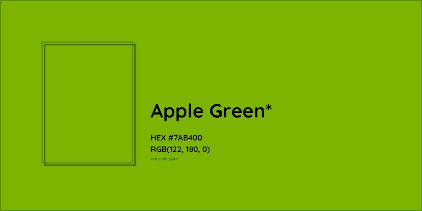 HEX #7AB400 Color Name, Color Code, Palettes, Similar Paints, Images