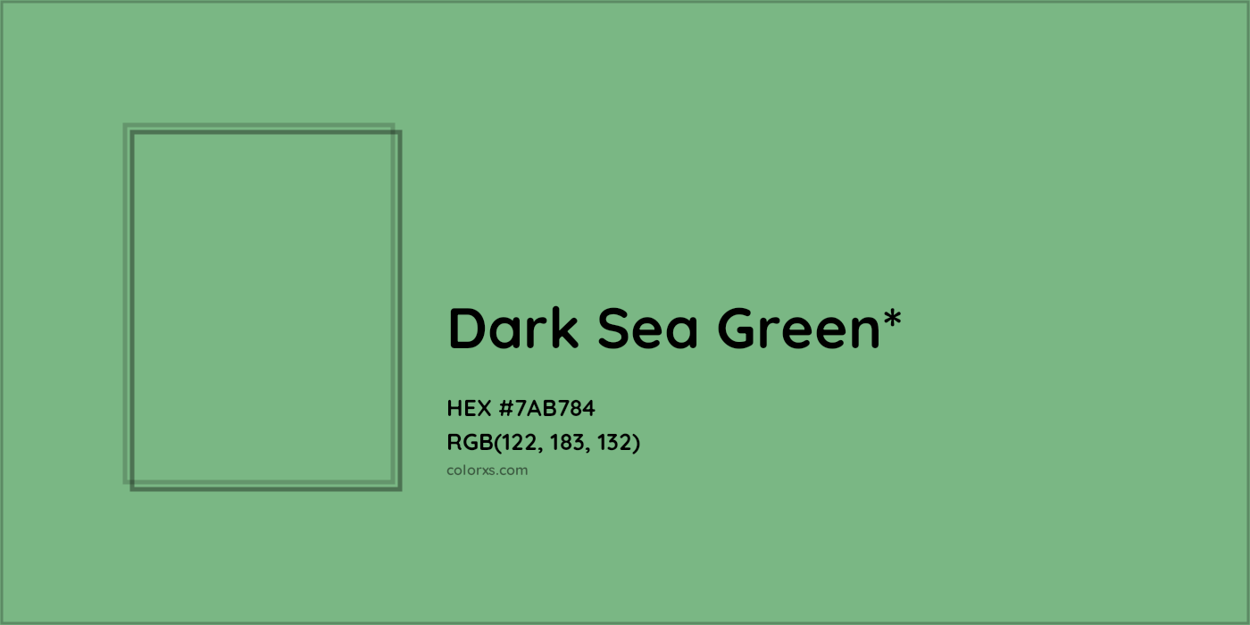 HEX #7AB784 Color Name, Color Code, Palettes, Similar Paints, Images