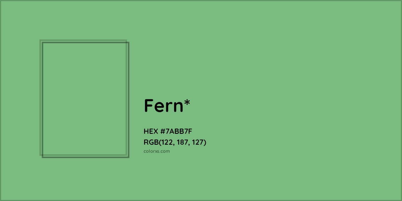 HEX #7ABB7F Color Name, Color Code, Palettes, Similar Paints, Images