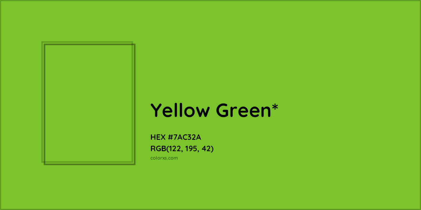 HEX #7AC32A Color Name, Color Code, Palettes, Similar Paints, Images