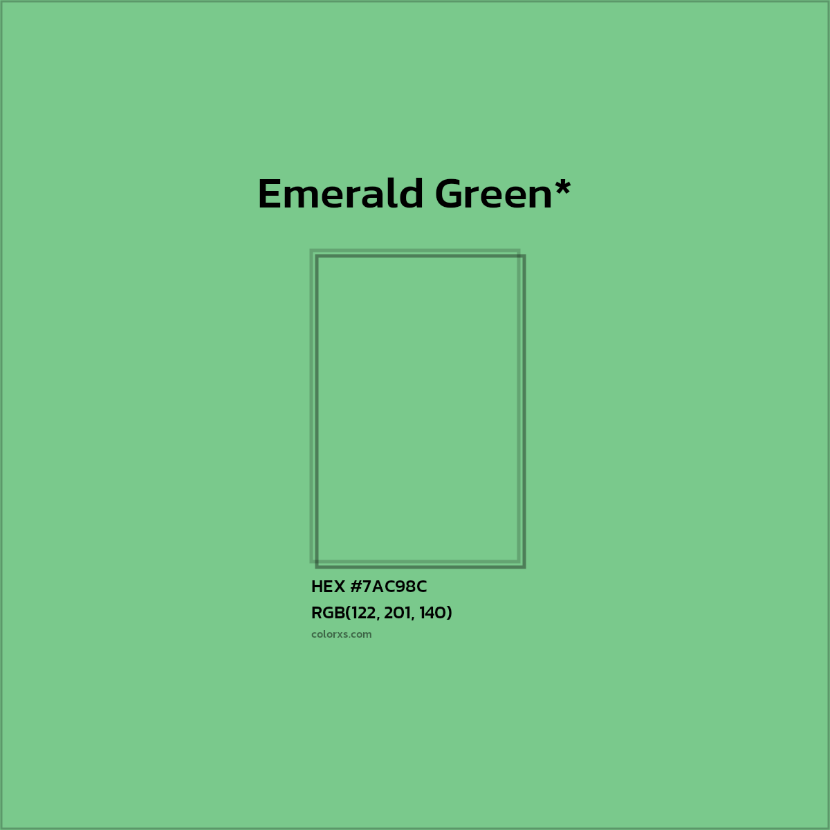 HEX #7AC98C Color Name, Color Code, Palettes, Similar Paints, Images