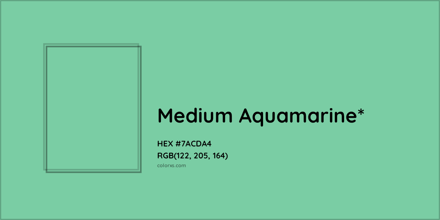 HEX #7ACDA4 Color Name, Color Code, Palettes, Similar Paints, Images